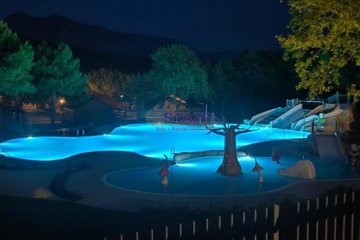 Construcción de 2 piscinas en Camping Boltaña Construcción de 2 piscinas en Camping Boltaña